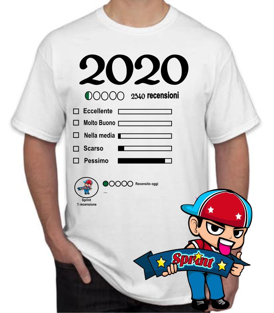 Il 2020 in una t-shirt!!